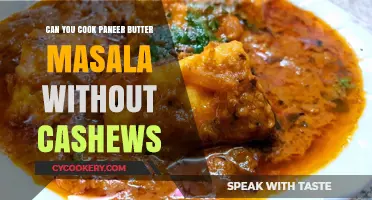Make Creamy Paneer Butter Masala Without Cashews