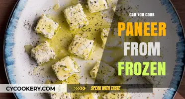Tasty Paneer: From Freezer to Frying Pan