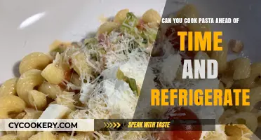 Cooking Pasta Ahead: Refrigeration Tips for Perfect Noodles Later