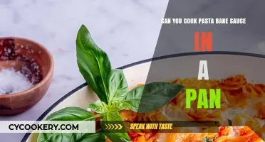 Pasta Bake Sauce: Pan or No Pan?