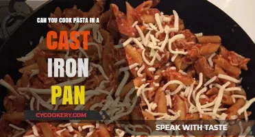 Cast Iron Pan Pasta: Is It Possible?