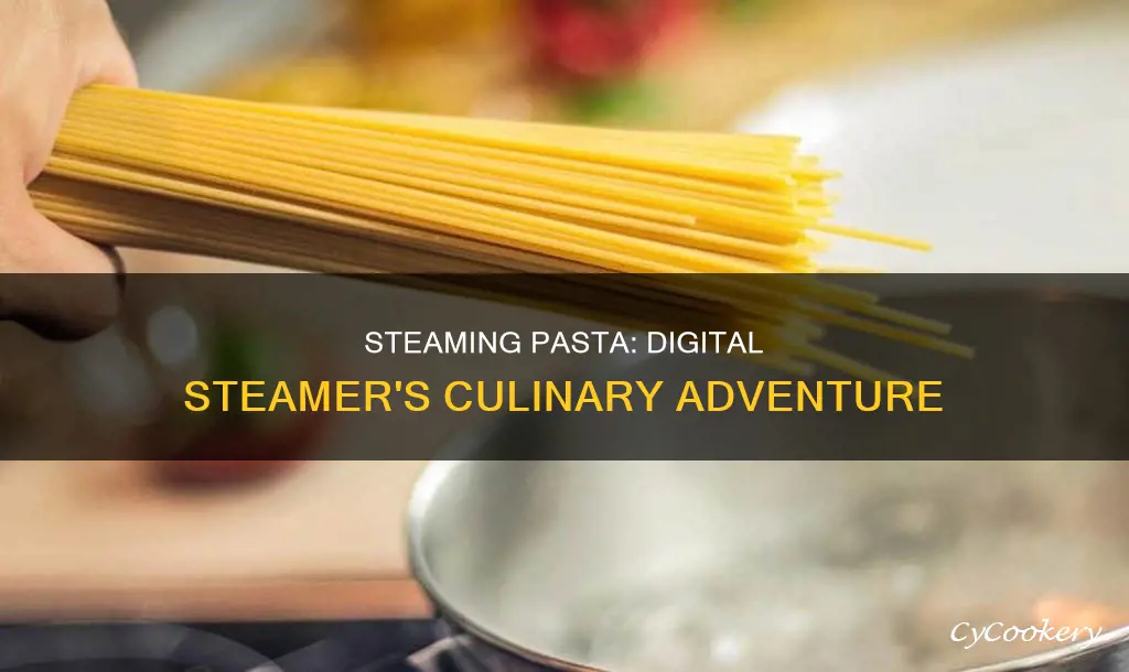 can you cook pasta in a digital steamer