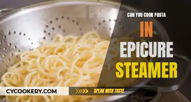 Steaming Pasta: Epicure Steamer's Unique Cooking Experience