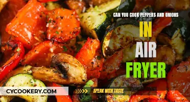 Air Fryer Veggie Delight: Cooking Peppers and Onions to Perfection