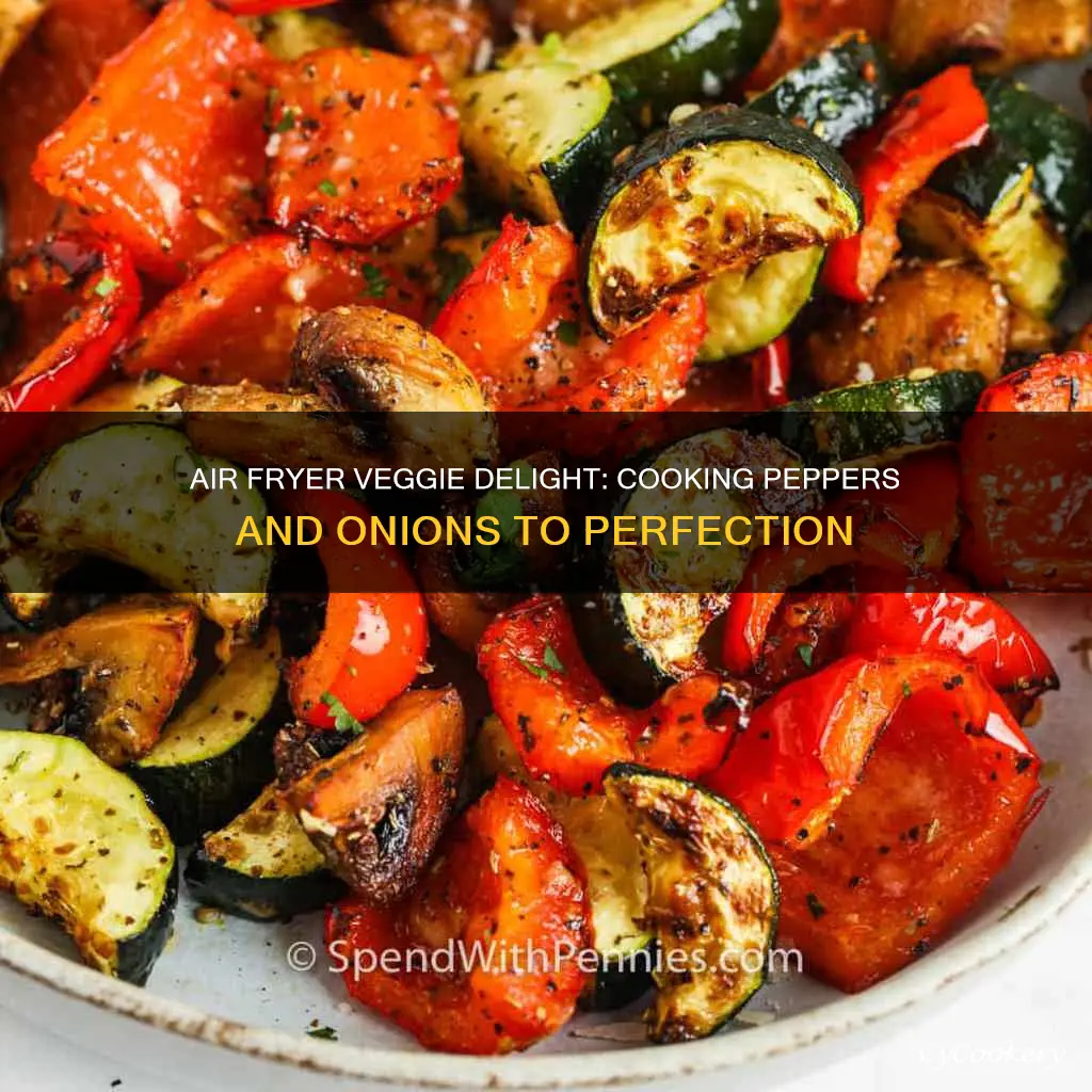 can you cook peppers and onions in air fryer