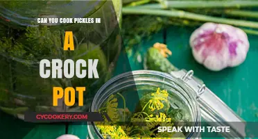 Cooking Pickles: Crock-Pot Magic