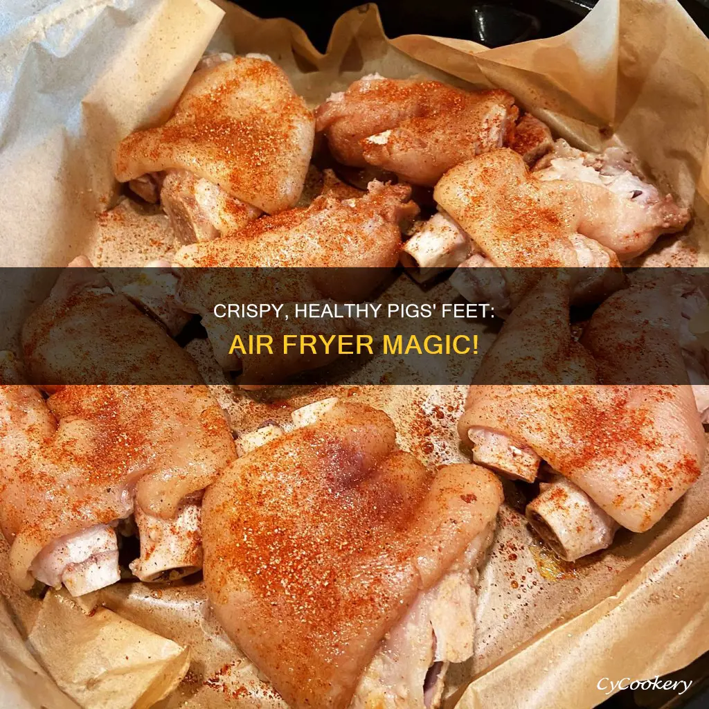 can you cook pigs feet in an air fryer