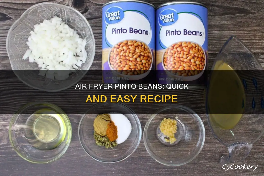 can you cook pinto beans in an air fryer