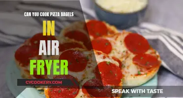 Crispy Pizza Bagel Treat: Air Fryer Magic!