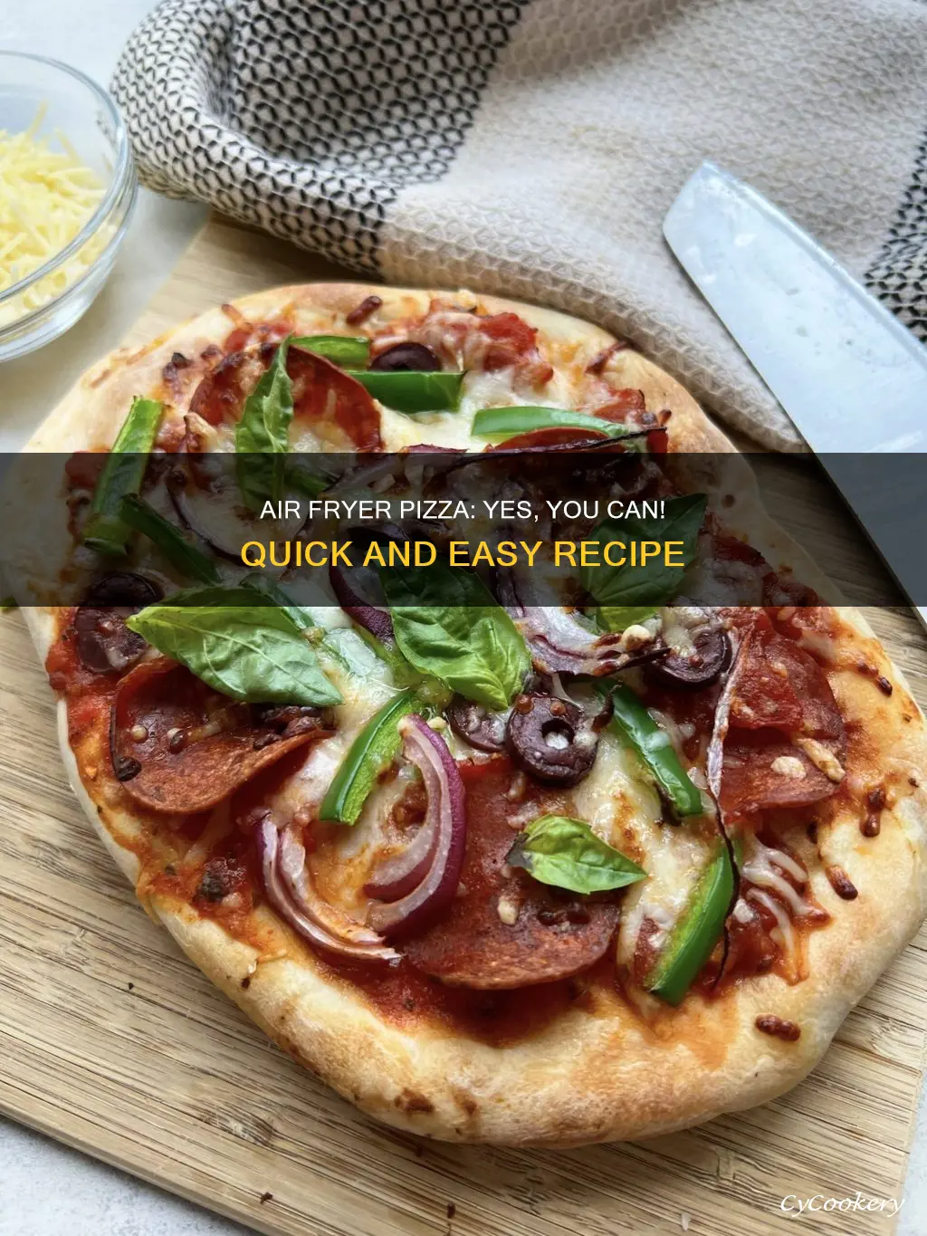 can you cook pizza in air fryer