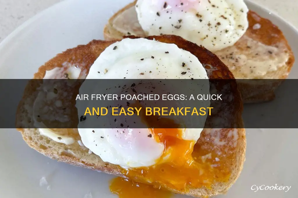 can you cook poached eggs in air fryer