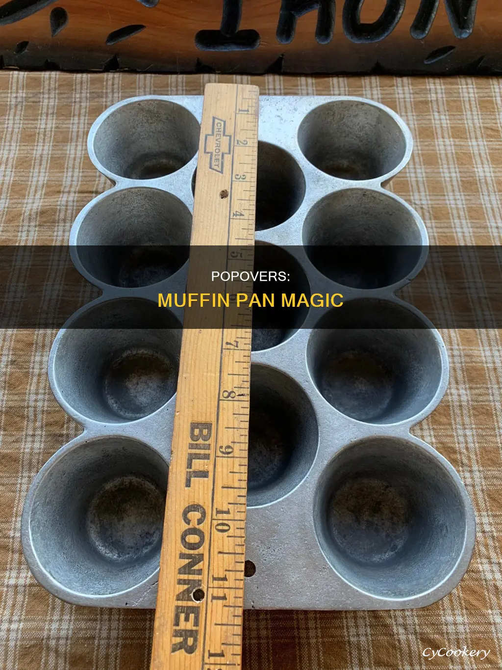 can you cook popovers in muffin pan
