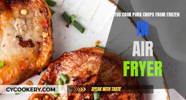 Air Fryer Magic: Cooking Frozen Pork Chops to Perfection