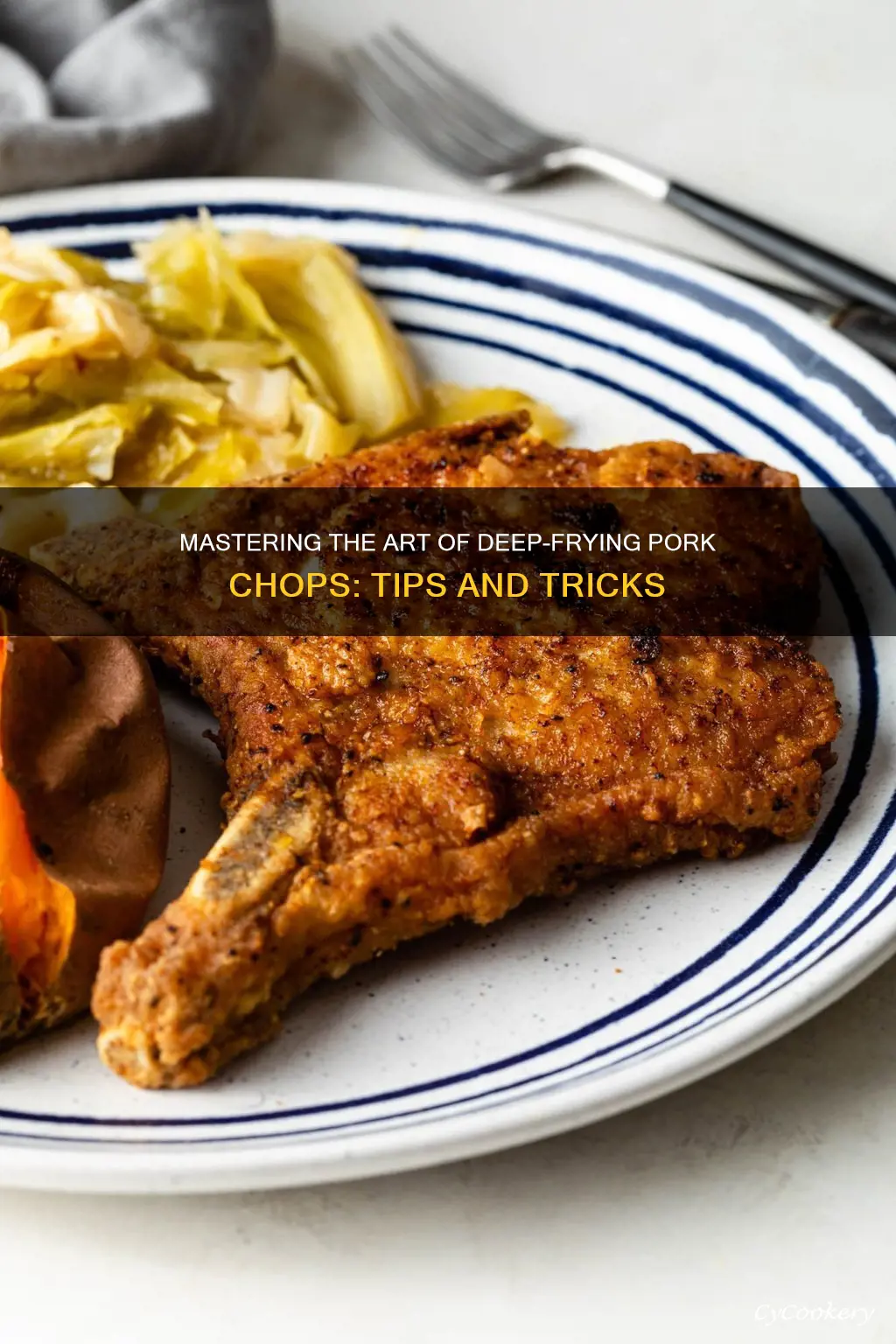 can you cook pork chops in a deep fryer