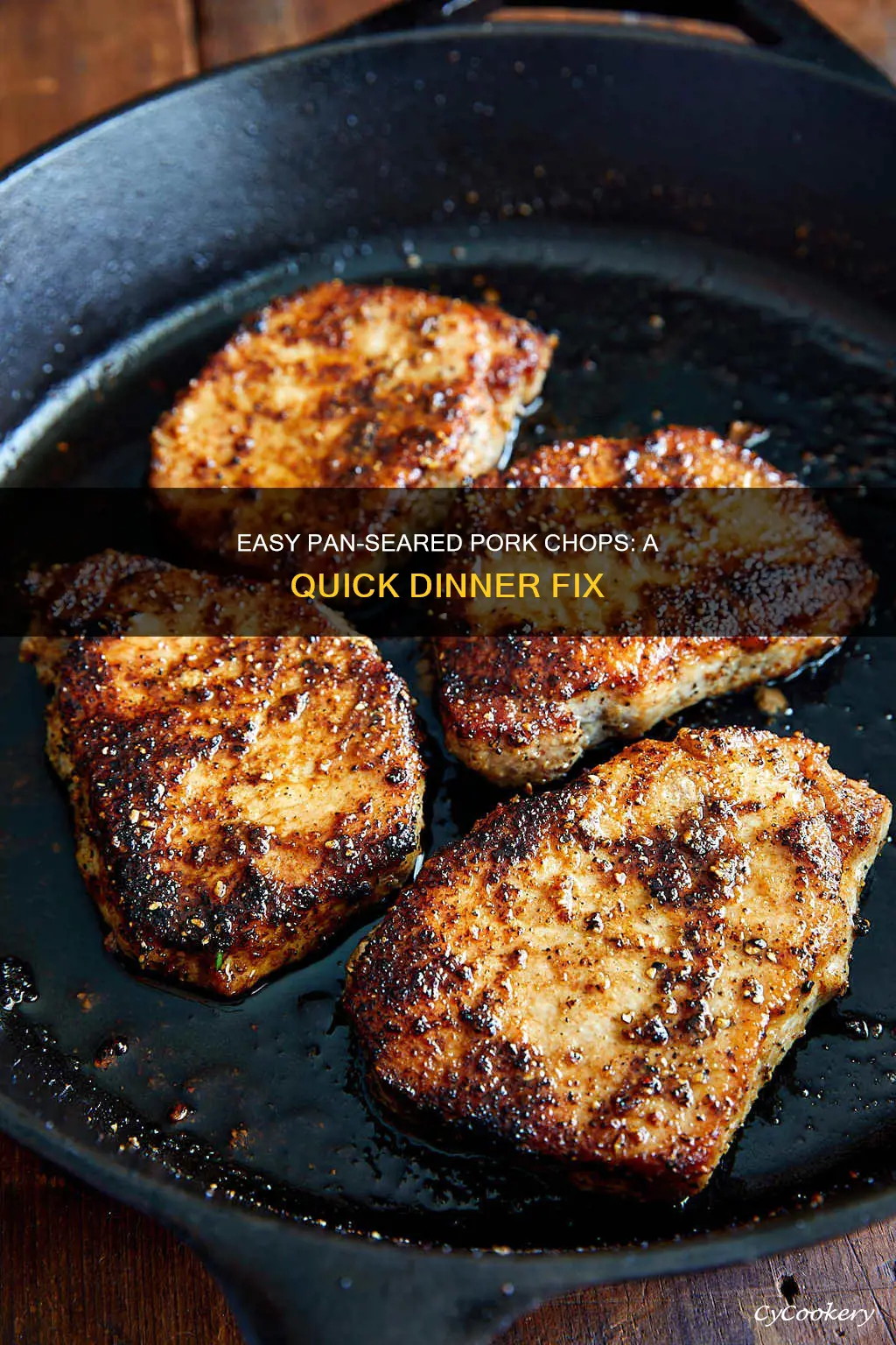 can you cook pork chops in a pan