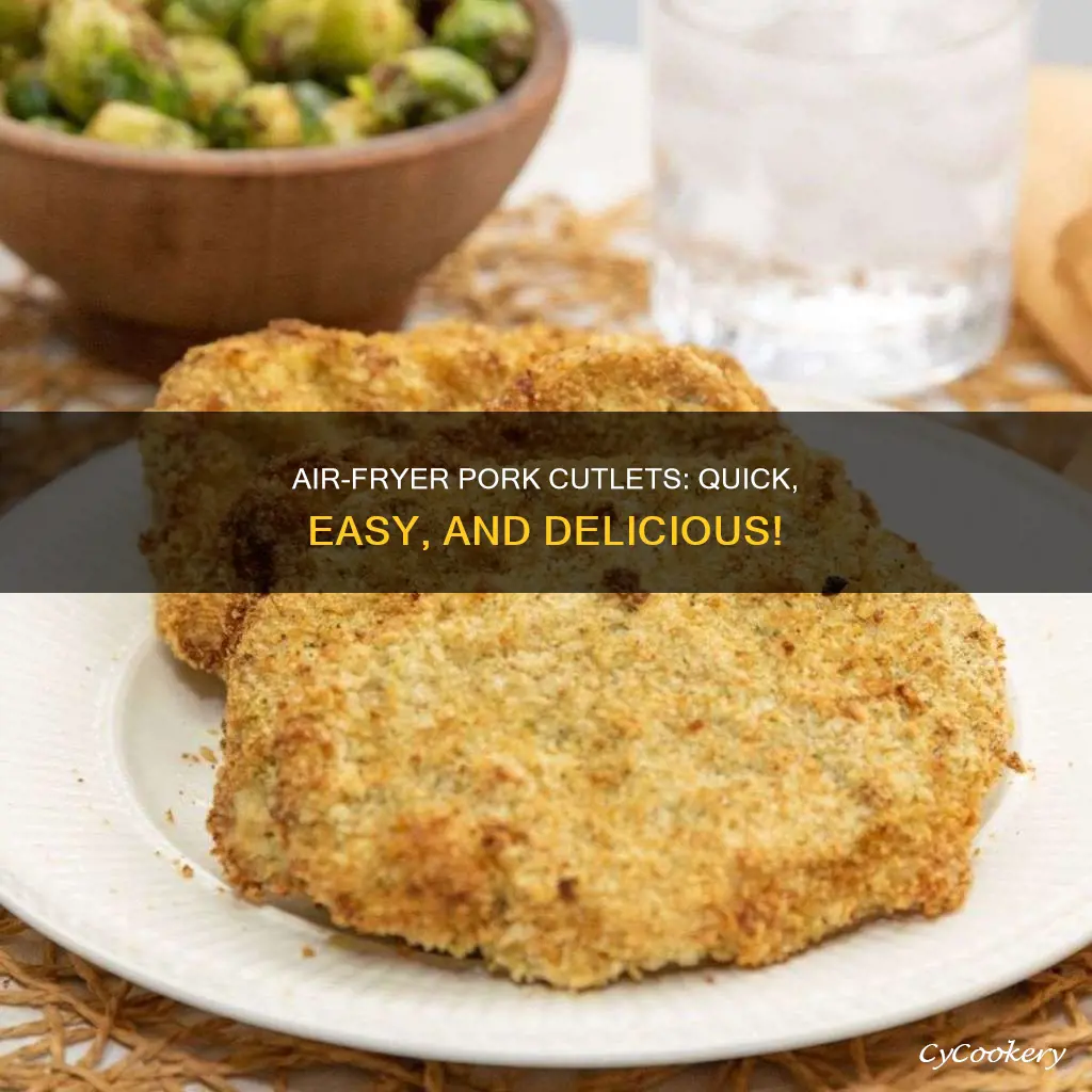 can you cook pork cutlets in an air fryer