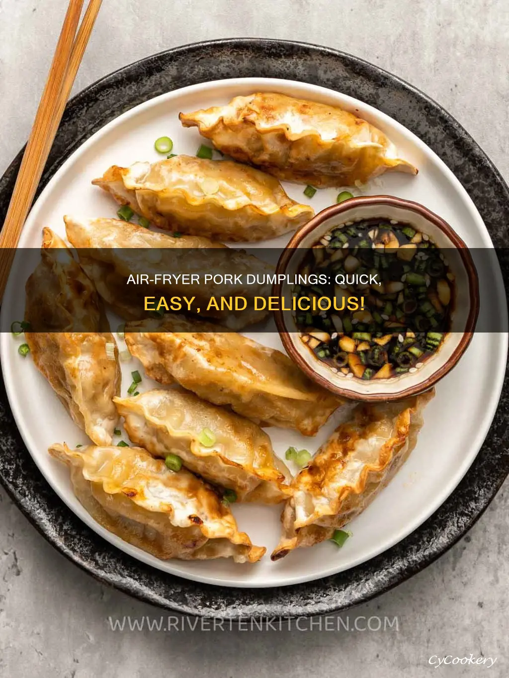 can you cook pork dumplings in an air fryer