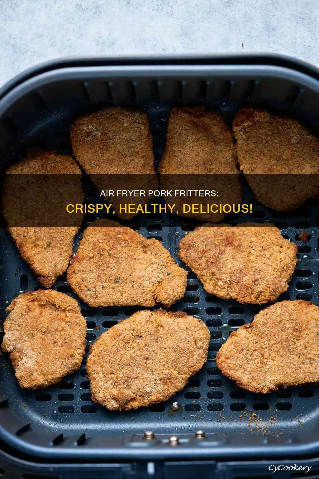 can you cook pork fritters in air fryer