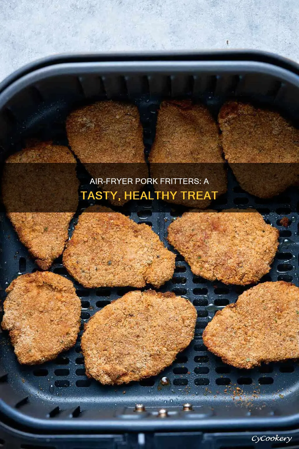 can you cook pork fritters in air fryer
