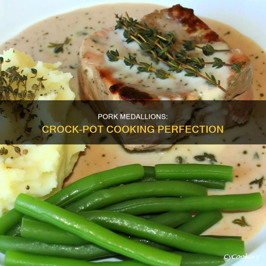 can you cook pork medallions in crock pot