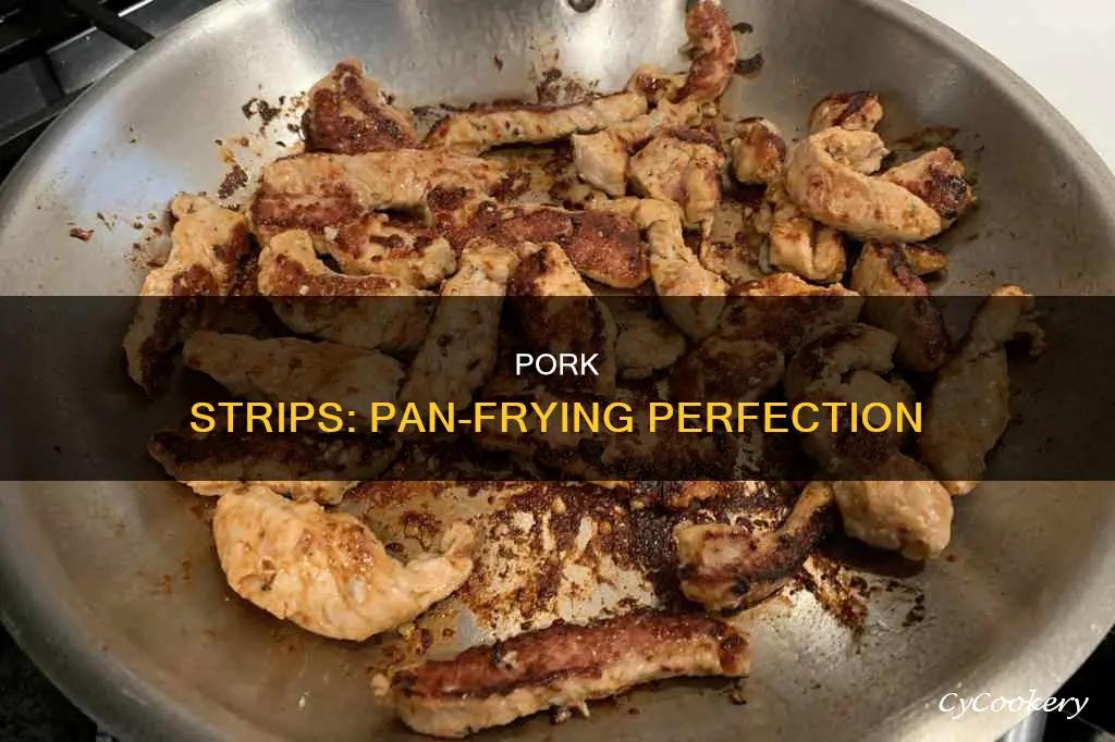 can you cook pork strips on a pan