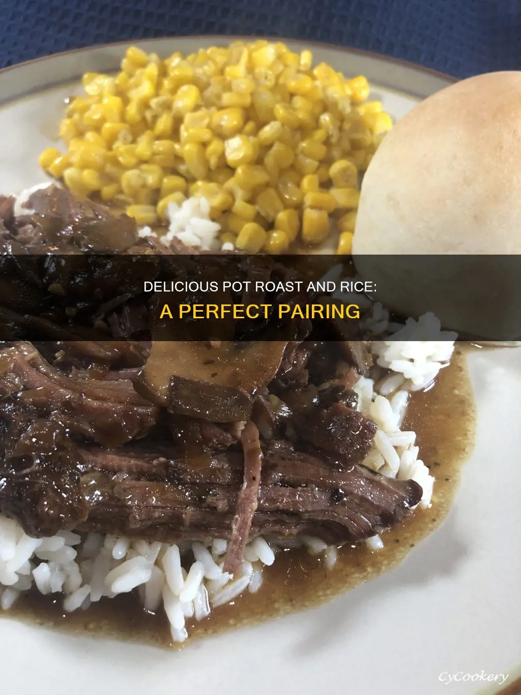 can you cook pot roast and rice