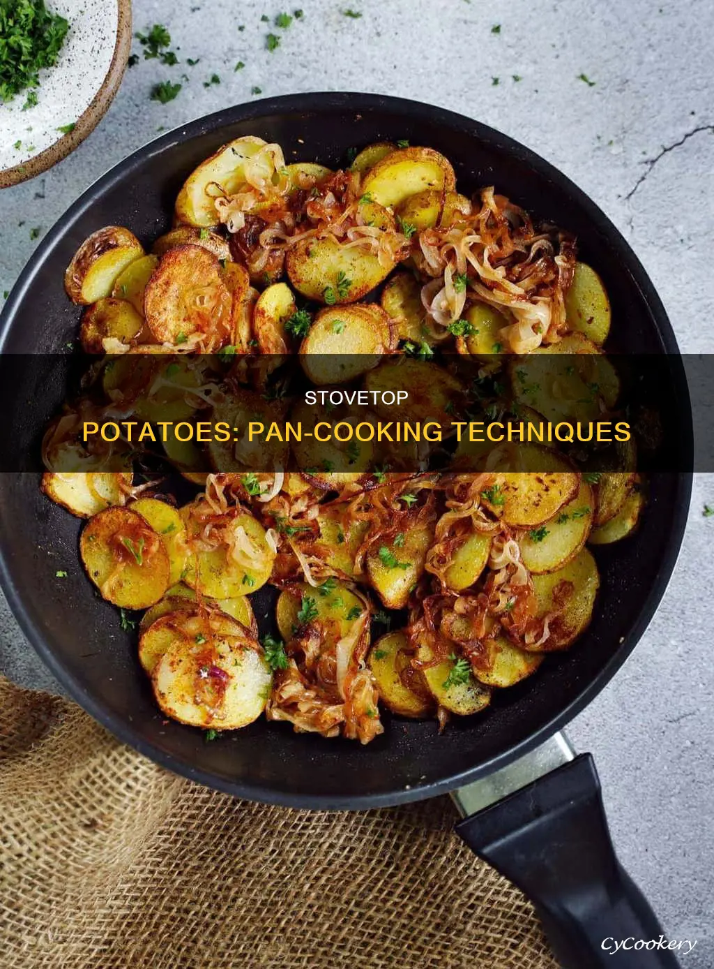 can you cook potato in a pan
