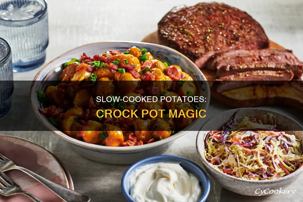 can you cook potato on low in the crock pot