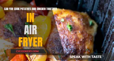 Air Fryer Mastery: Cooking Potatoes and Chicken Together