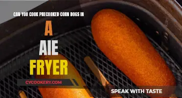 Crispy Corn Dog Transformation: Air Fryer Magic!