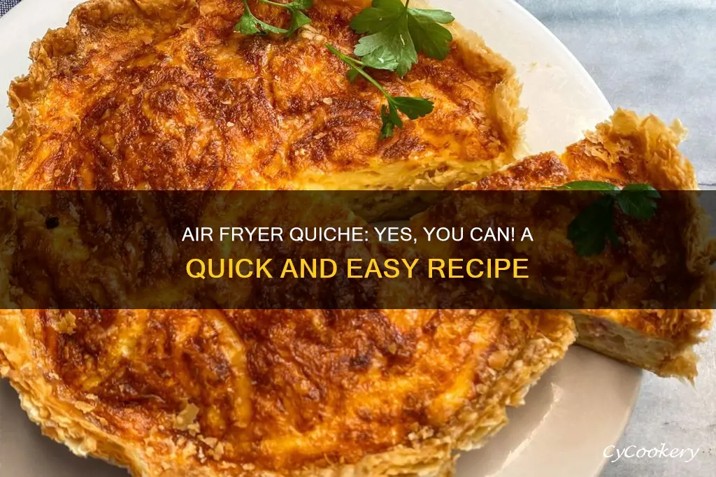 can you cook quiche in air fryer