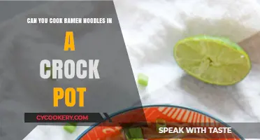 How to Make Ramen Noodles in a Crock Pot