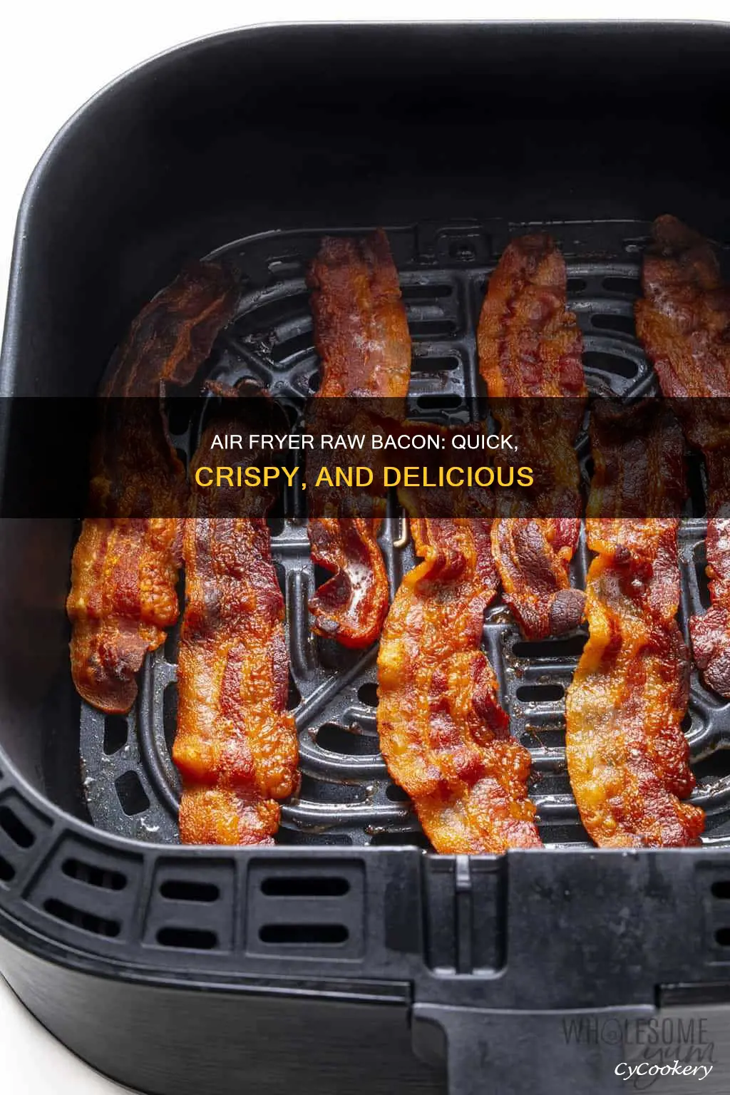 can you cook raw bacon in air fryer