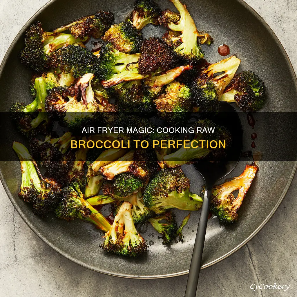 can you cook raw broccoli in an air fryer