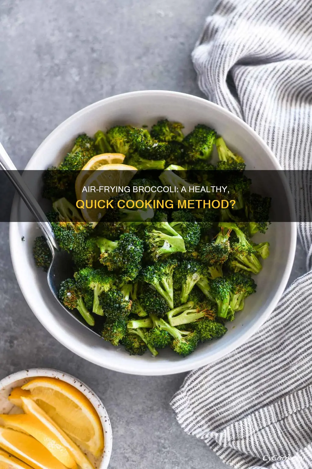 can you cook raw broccoli in an air fryer