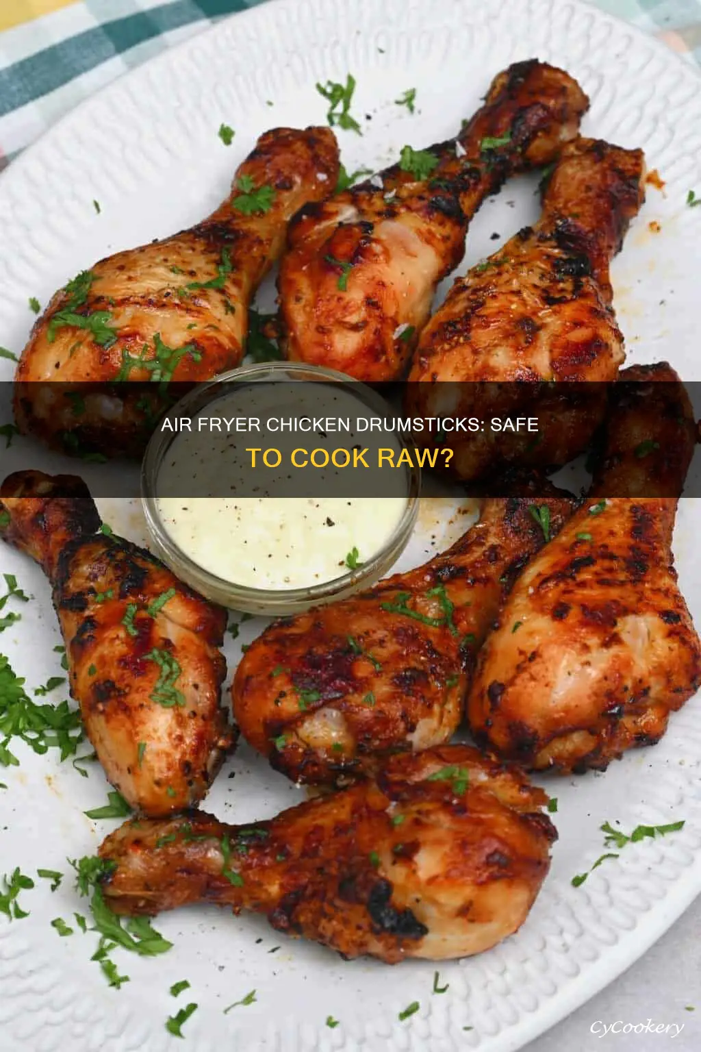 can you cook raw chicken drumsticks in an air fryer
