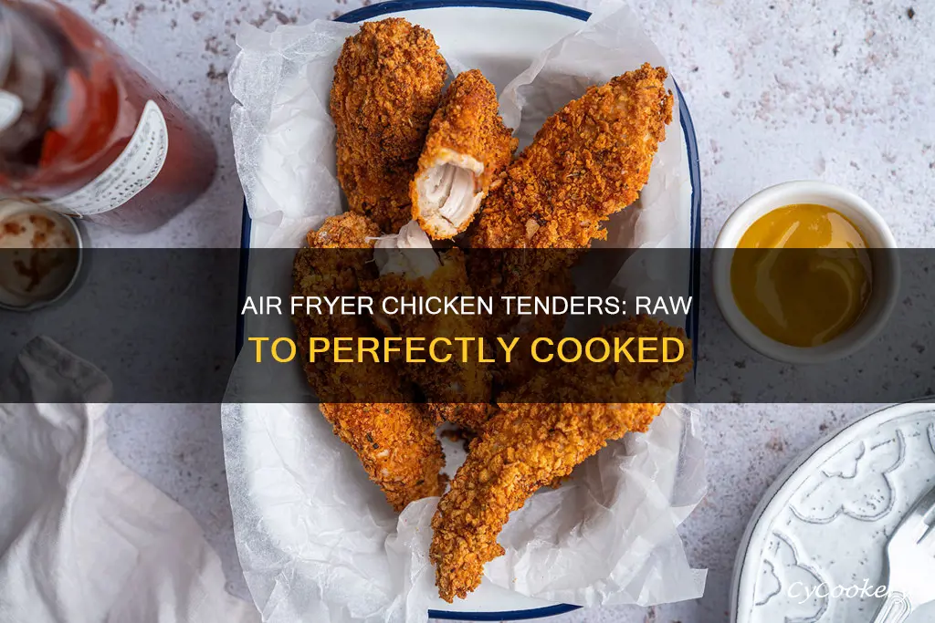 can you cook raw chicken tenders in an air fryer