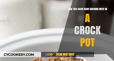 Crock Pot Cooking: Ground Beef Safety