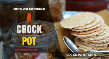 Crock Pot Cooking: Can You Add Raw Onions?