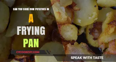 Frying Raw Potatoes: A Quick and Easy Cooking Method