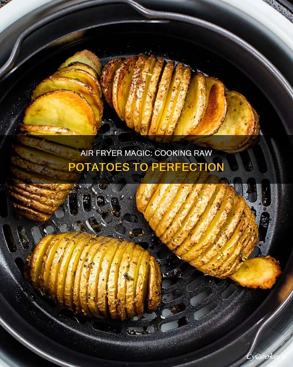 can you cook raw potatoes in an air fryer