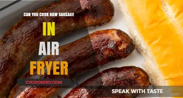 Air Fryer Sausage: Cooking Raw Sausage to Perfection