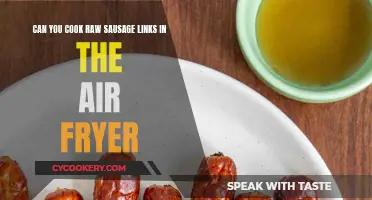 Air Fryer Sausage Links: Raw to Perfectly Cooked