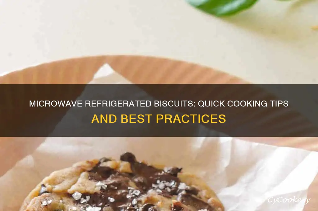 can you cook refrigerated biscuits in the microwave