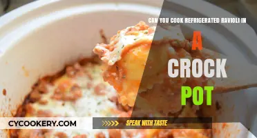 Crock Pot Convenience: Cooking Refrigerated Ravioli Slow and Easy
