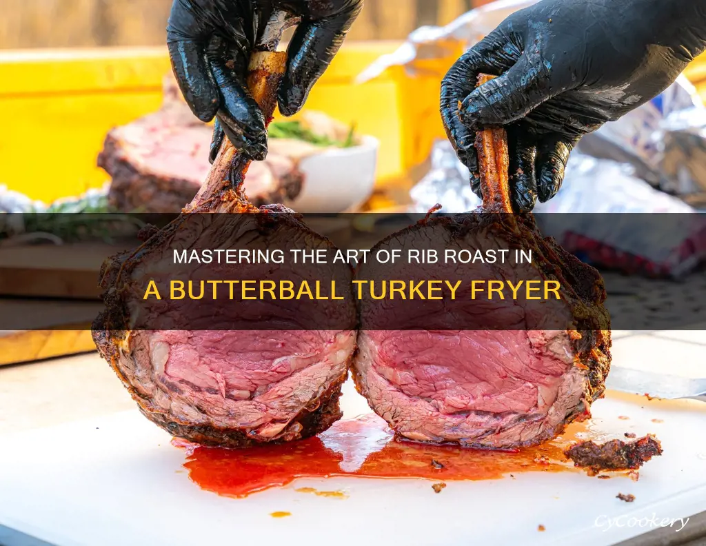 can you cook rib roast in butterball turkey fryer