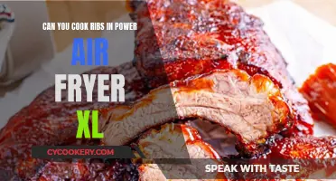 Master Ribs in the Power Air Fryer XL: A Tasty Adventure