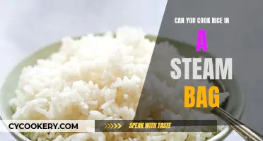 Steam Bag Cooking: Can You Make Rice This Way?