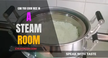 Steaming Rice: Cooking Rice in a Steam Room