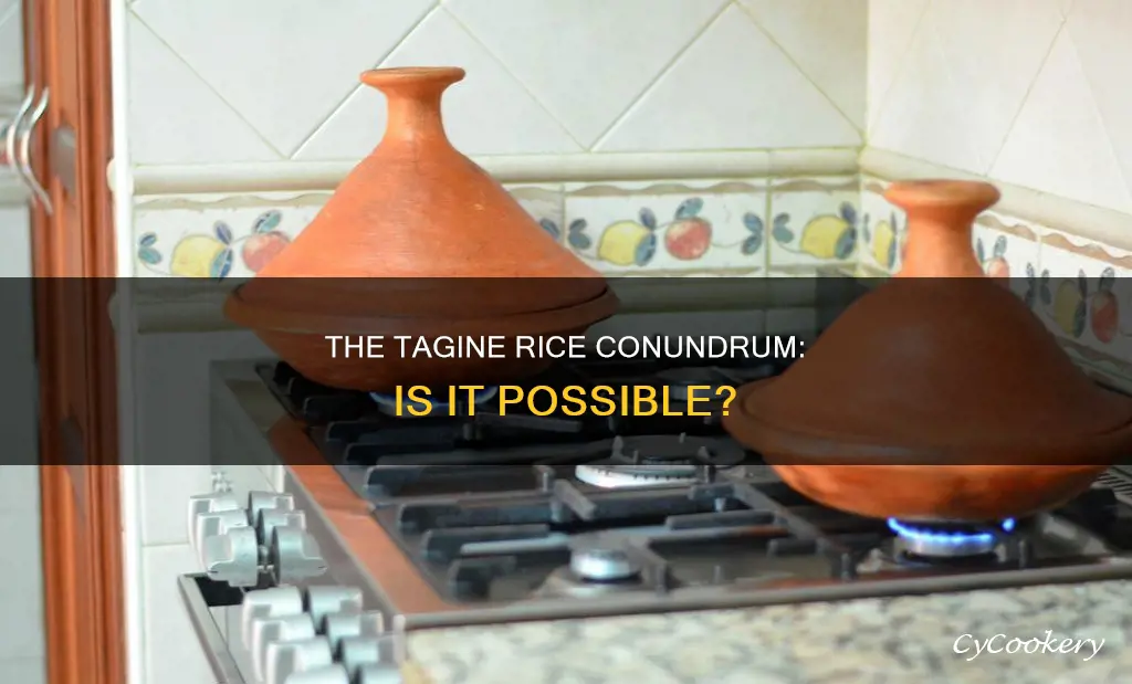 can you cook rice in a tagine